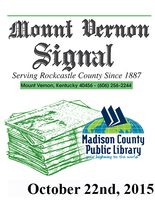 Cover image for Mount Vernon Signal 10/22/2015